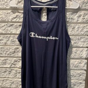 Champion Women's Dark Blue Tank Top